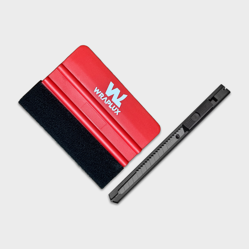 [BUNDLE] Cutter + Scraper: Essential Tools for Wraplux Installation